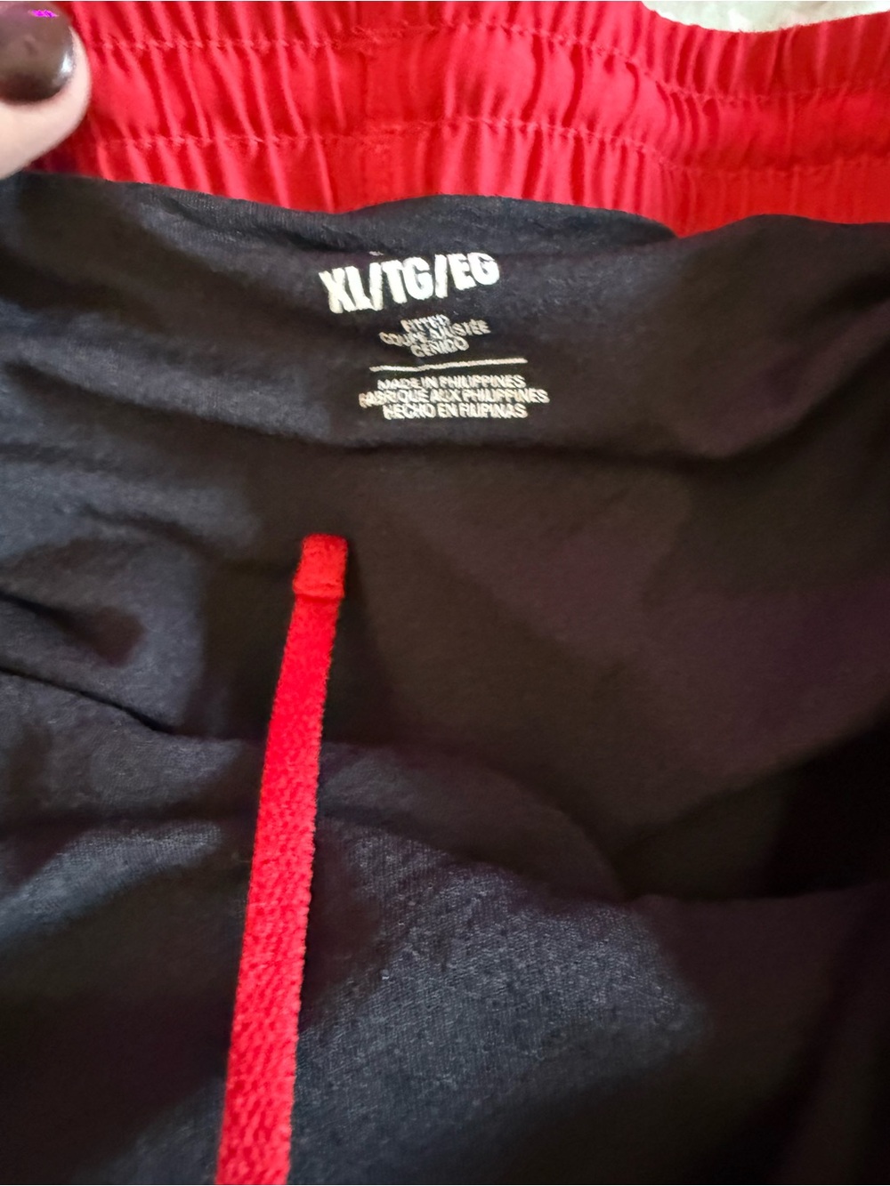 Under Armour Women's Bright Red Running Shorts - Picture 2 of 2